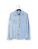 Camisa denim manga larga