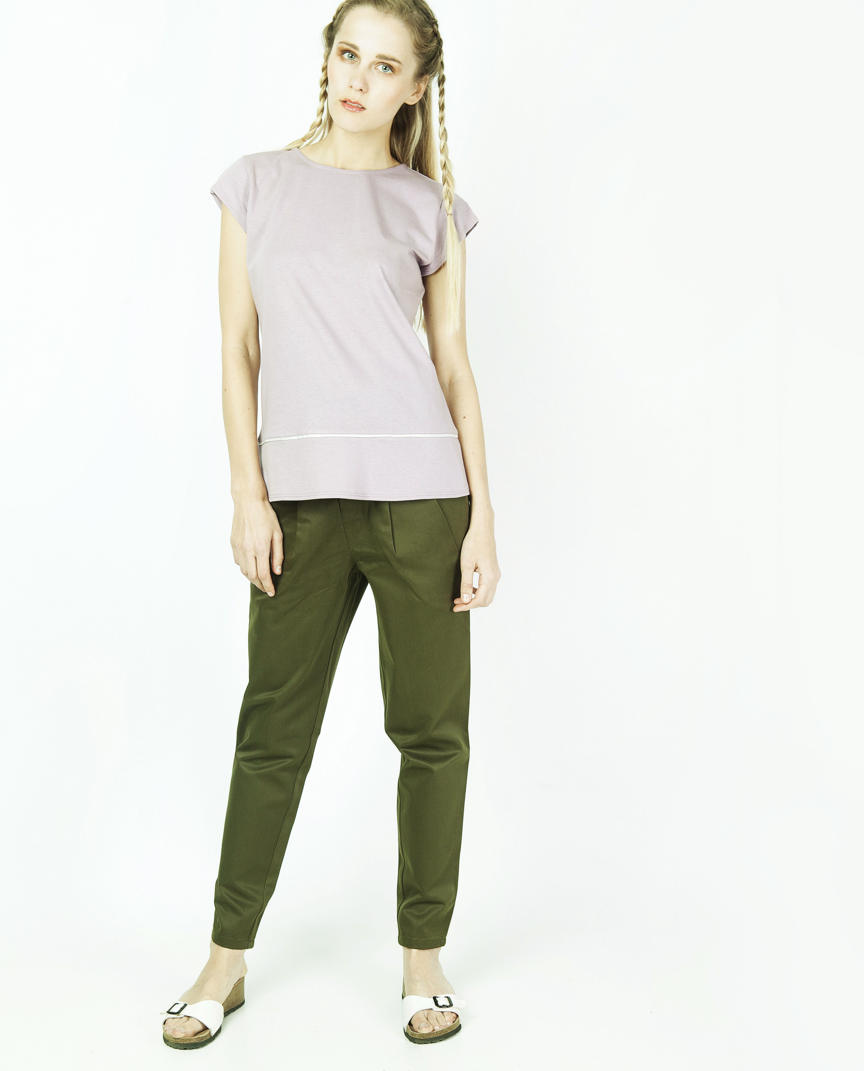 Camiseta con hotsell volante abajo