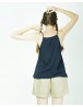 Blusa con cuello halter